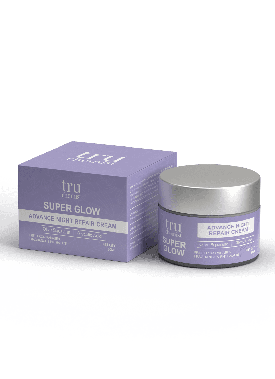 Tru Chemist Super Glow Advance Night Repair Cream